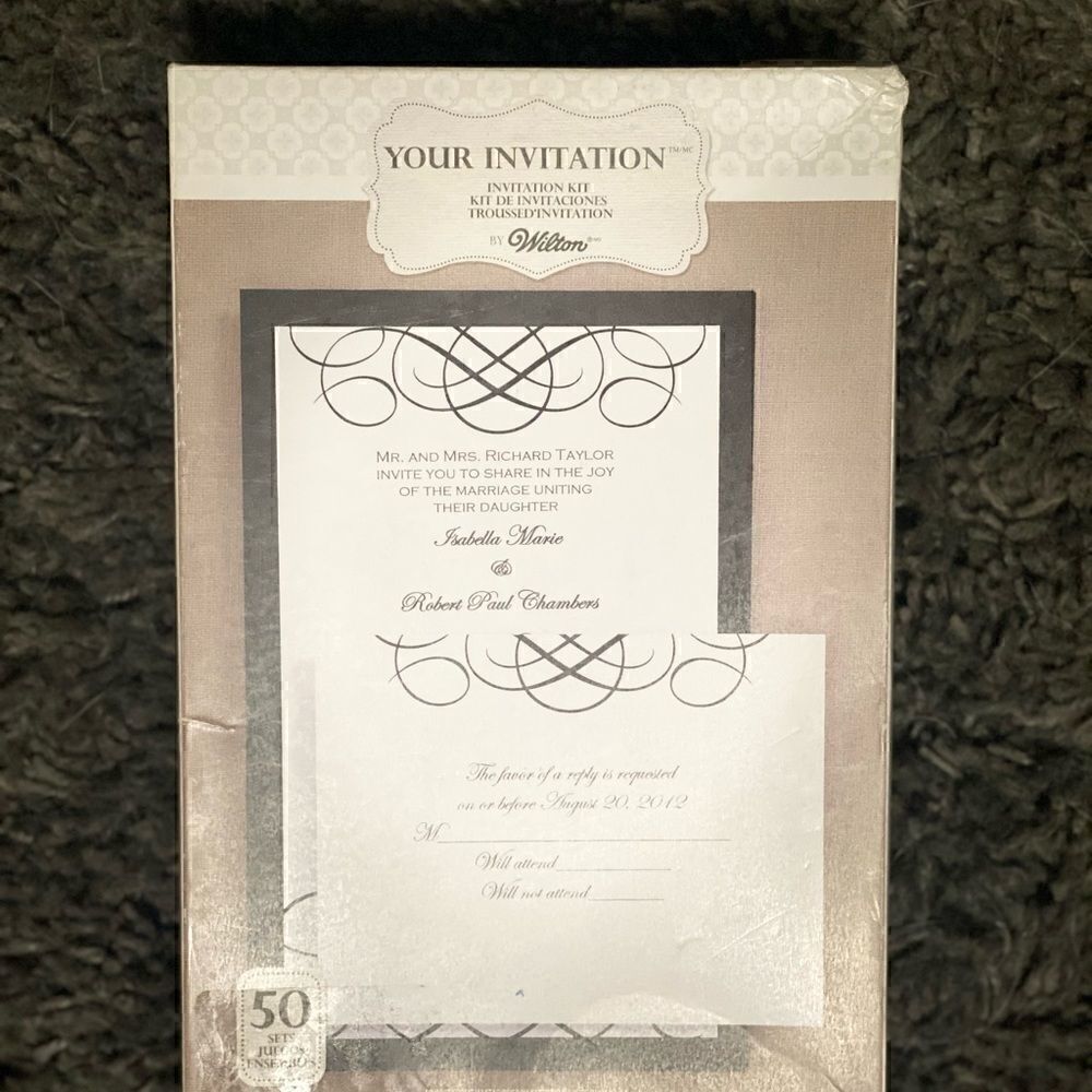 Wilton Print Your Own Invitations Kit! - Picture 2 of 7